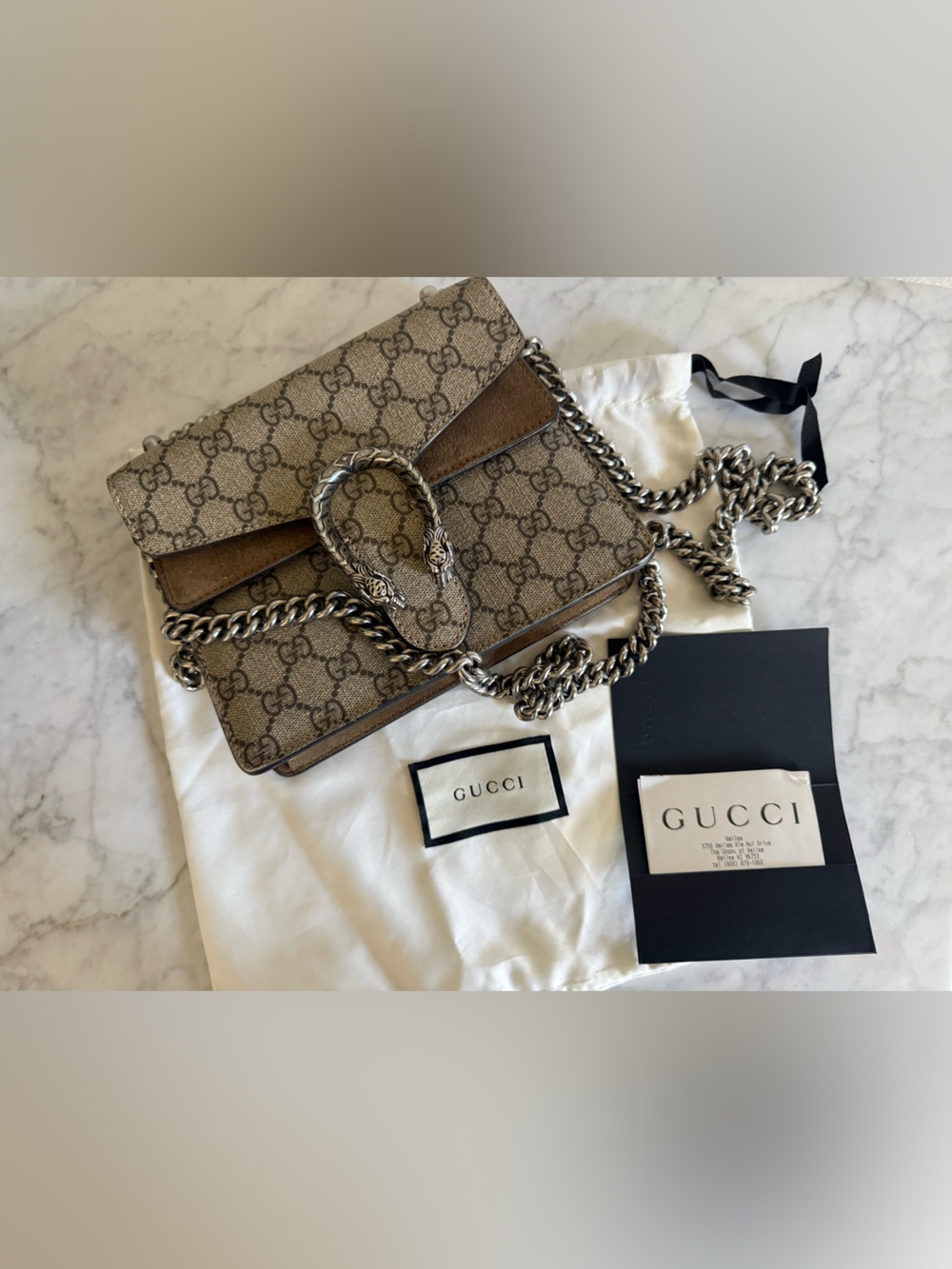 Gucci GG Supreme Dionysus small